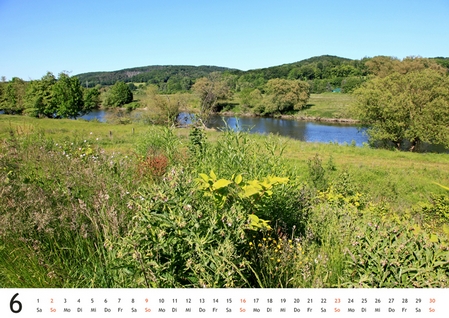 Kalender 2024 „Die Ruhr – Unser Fluss bei Witten, Bochum und Hattingen"