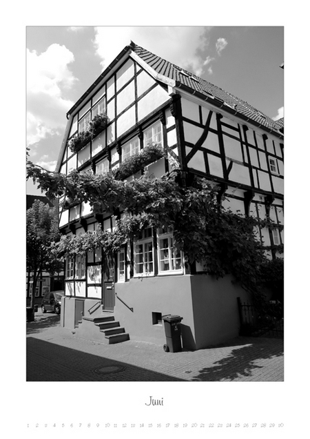 Kalender immerwährend „Hattingen – Die Altstadt kontrastreich" Kalender immerwährend „Hattingen – Die Altstadt kontrastreich"