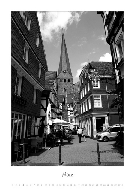 Kalender immerwährend „Hattingen – Die Altstadt kontrastreich" Kalender immerwährend „Hattingen – Die Altstadt kontrastreich"